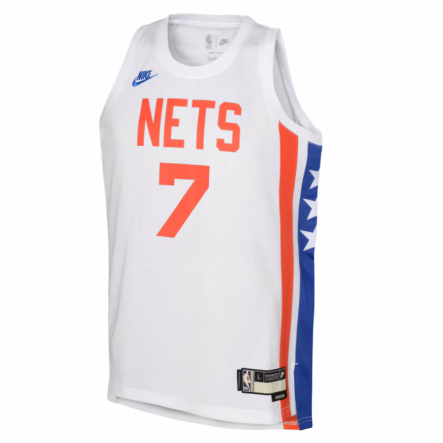 Maillot Kevin Durant Brooklyn Nets enfant 2022/23 Swingman Classic Edition