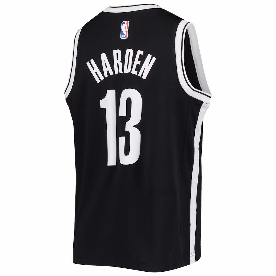 James Harden Brooklyn Nets Youth Swingman Jersey - Icon Edition - Black