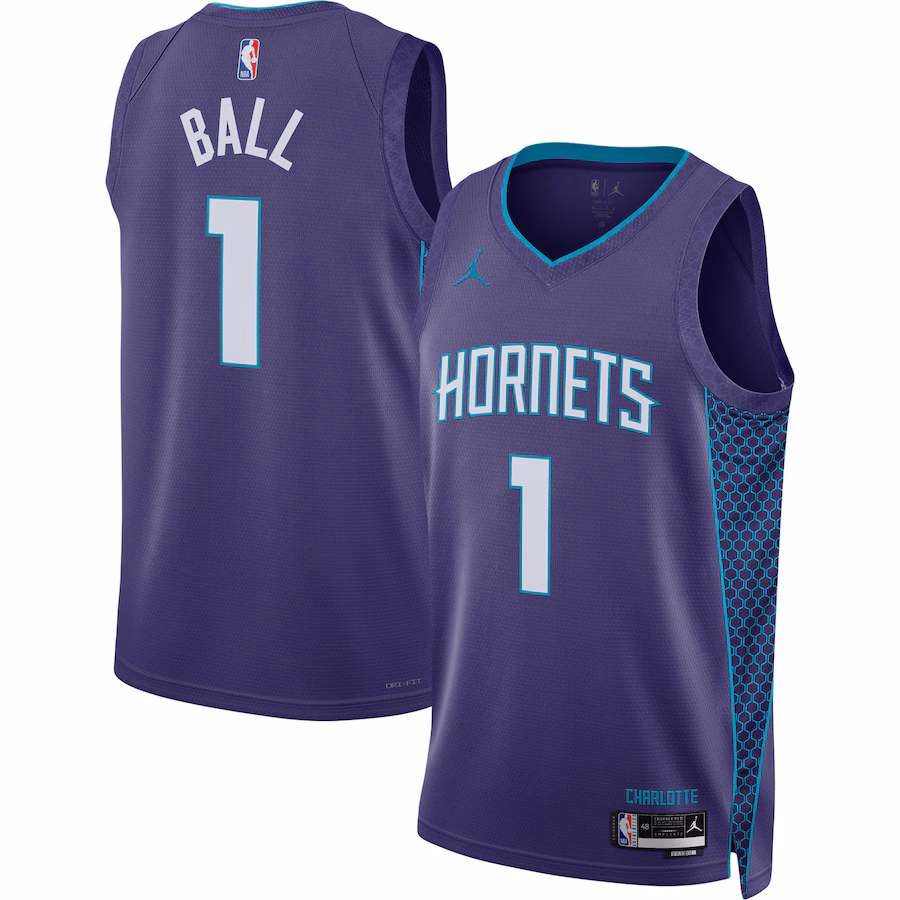 LaMelo Ball Charlotte Hornets Jordan Brand Swingman Jersey (Unisex)