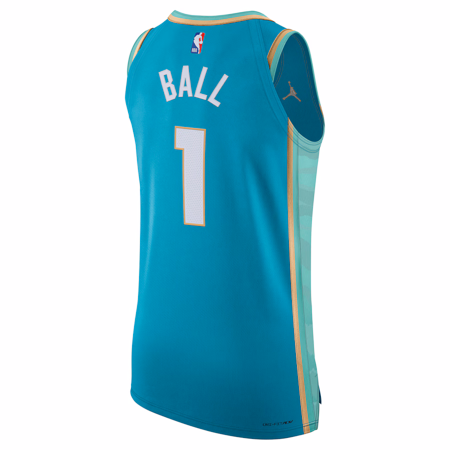 Camiseta LaMelo Ball Charlotte Hornets City Edition Jordan Brand