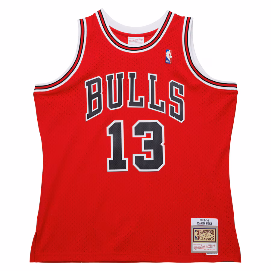 Joakim Noah Chicago Bulls Mitchell & Ness 2013/14 Season Classic Edition Swingman Jersey - Red