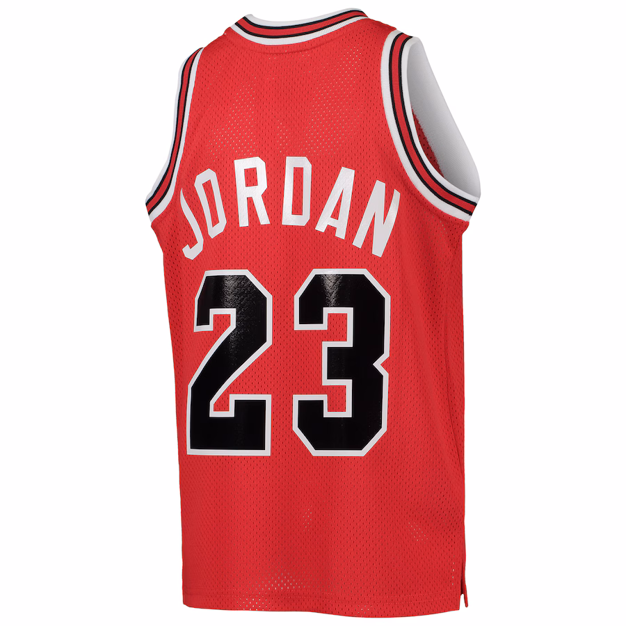 Michael Jordan Chicago Bulls Mitchell & Ness Jugend 1984/85 Hardwood Classics Jersey - Rot