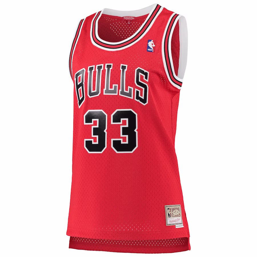 Scottie Pippen Chicago Bulls Mitchell & Ness Damen 1997/98 Hardwood Classics Swingman-Jersey - Rot