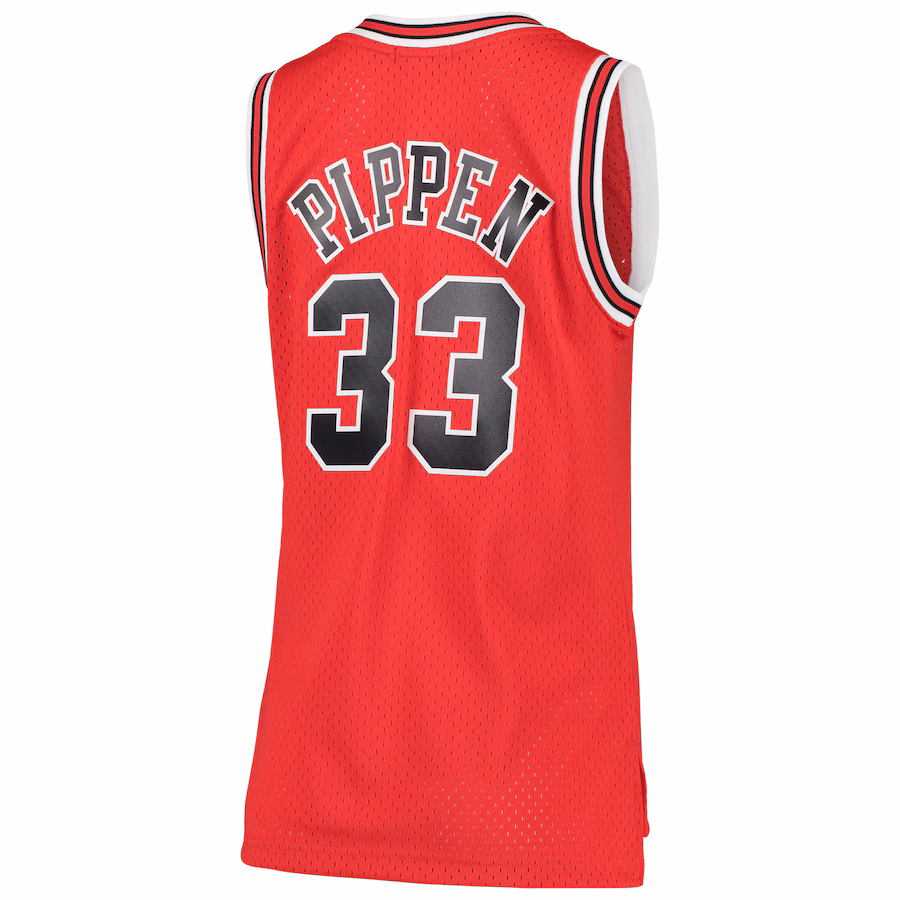Scottie Pippen Chicago Bulls Mitchell & Ness Damen 1997/98 Hardwood Classics Swingman-Jersey - Rot