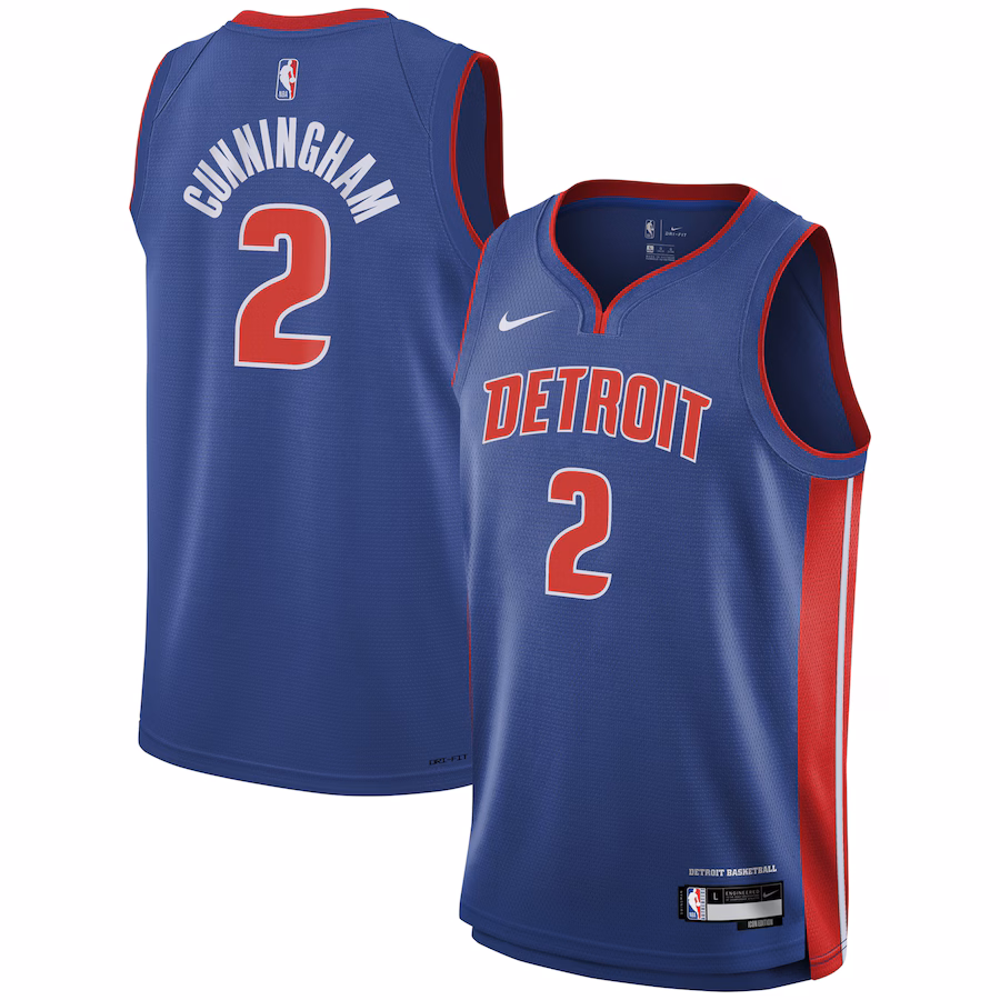 Cade Cunningham Detroit Pistons Youth Swingman Jersey