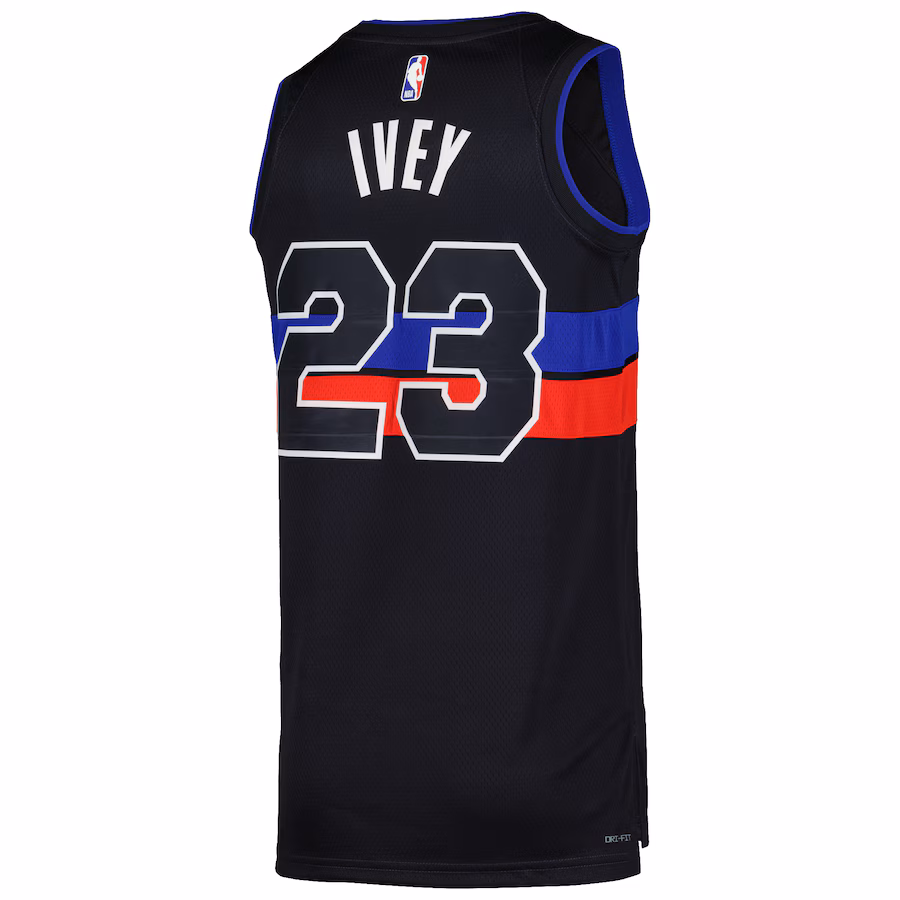 Maglia Jaden Ivey Detroit Pistons Jordan Brand unisex Swingman