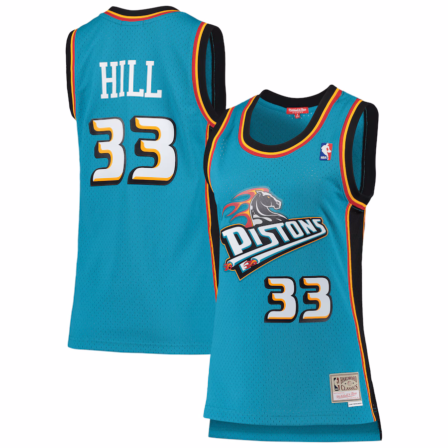 Grant Hill Detroit Pistons Mitchell & Ness Women’s 1998/99 Classic Edition Jersey