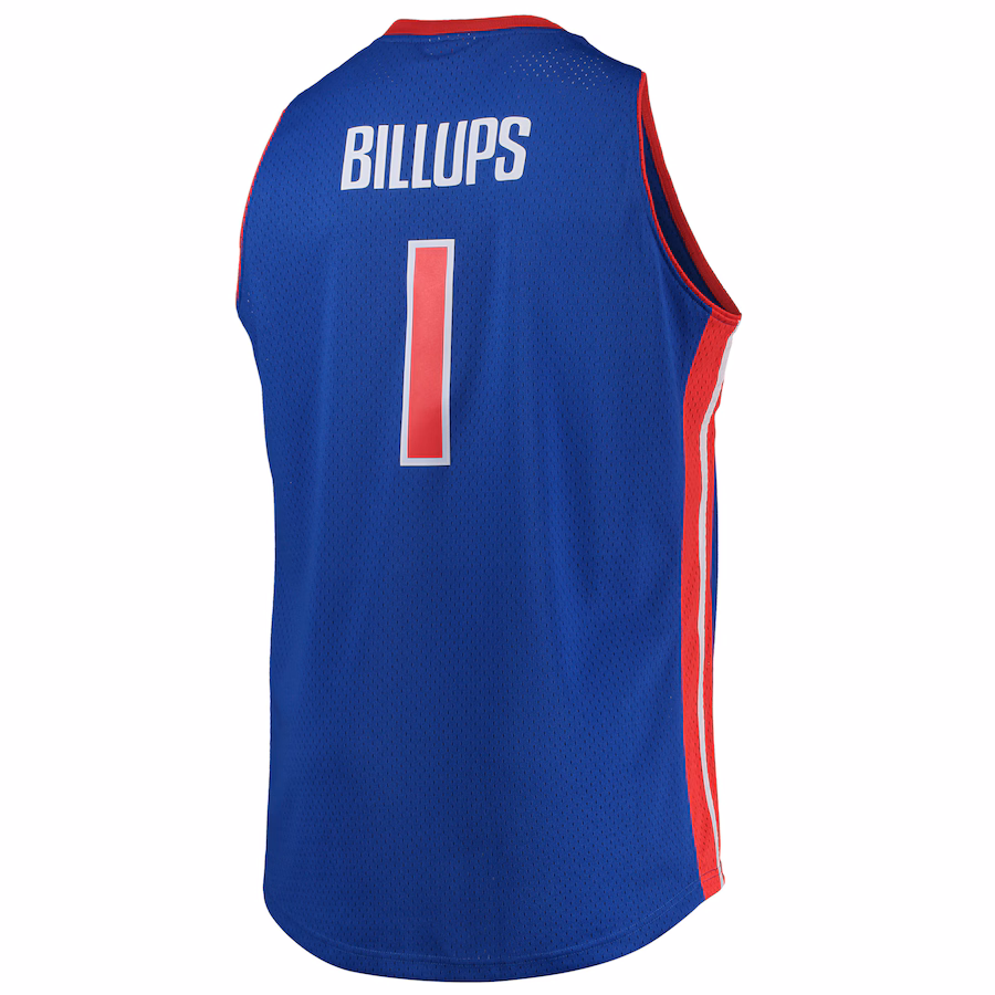 Chauncey Billups Detroit Pistons Mitchell & Ness 2003/04 Big & Tall Hardwood Classics Swingman Jersey