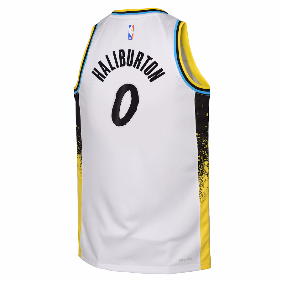 Maillot City Edition Swingman junior Indiana Pacers Tyrese Haliburton 2024/25
