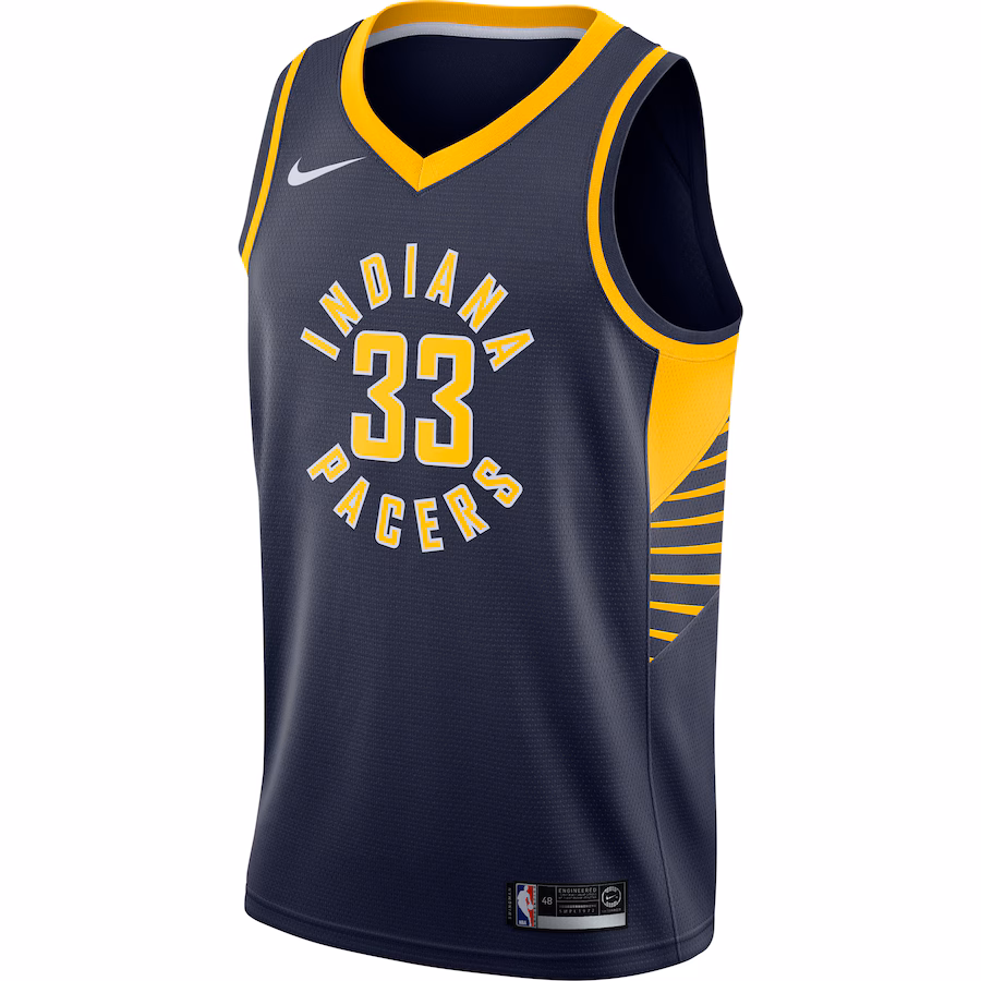 Myles Turner, Indiana Pacers Swingman Jersey - Icon Edition - Navy Blue