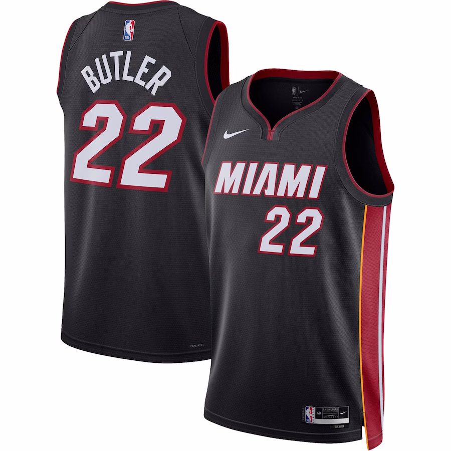 Jimmy Butler, Miami Heat Nike Unisex Swingman Jersey - Icon Edition - Black