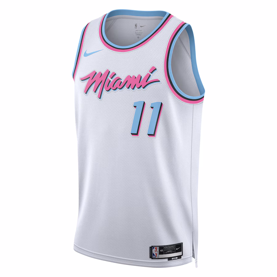 Camiseta Jaime Jaquez Jr. Miami Heat unisex 2024/25 City Edition