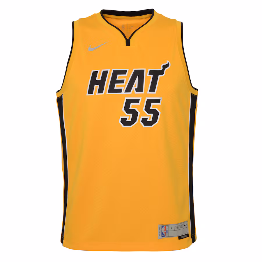 Duncan Robinson Miami Heat Youth 2020/21 Earned Edition Swingman Jersey