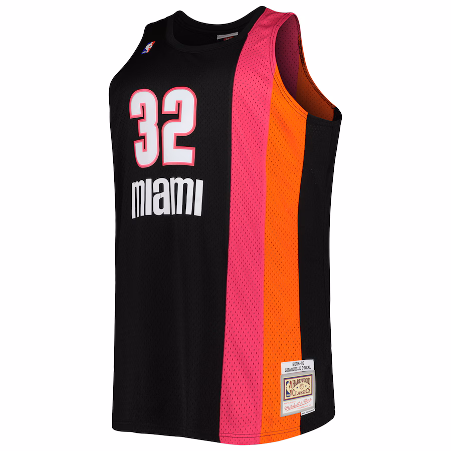 Shaquille O’Neal Miami Heat Mitchell & Ness Big & Tall Hardwood Classics 2005/06 Trikot