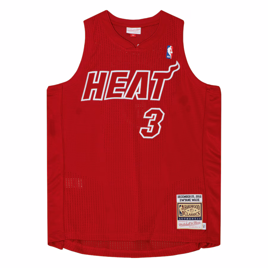 Maillot Dwyane Wade Miami Heat 11-12 - Mitchell & Ness Retro HWC