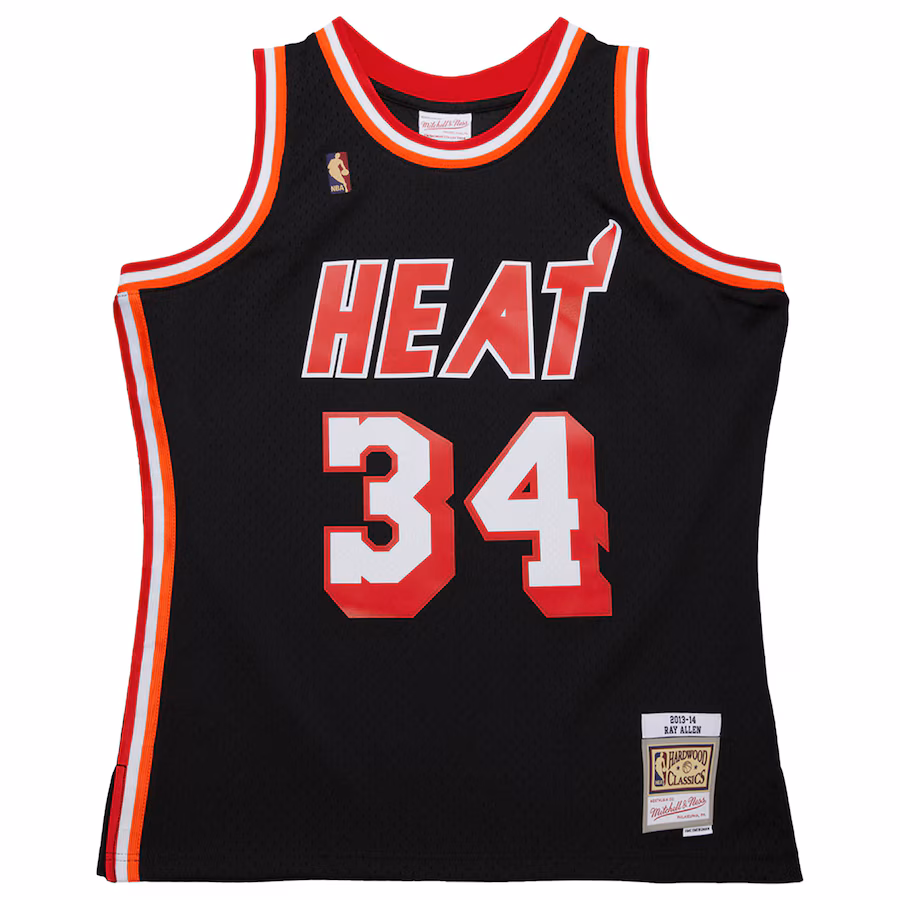 Maglia Ray Allen Miami Heat Mitchell & Ness 2013/14 Swingman Hardwood Classics