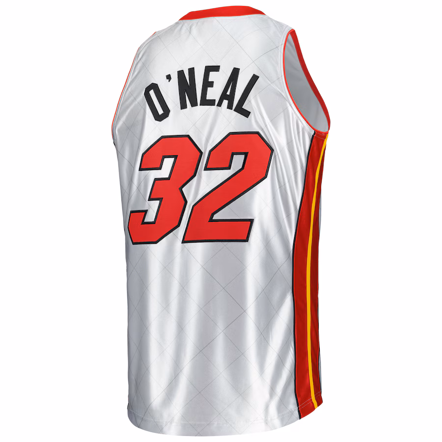 Shaquille O’Neal Miami Heat Mitchell & Ness 2005/06 Hardwood Classics 75th Anniversary Edition Jersey
