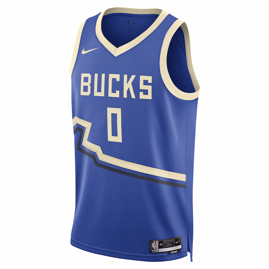 Damian Lillard Milwaukee Bucks Unisex 2024/25 City Edition Jersey