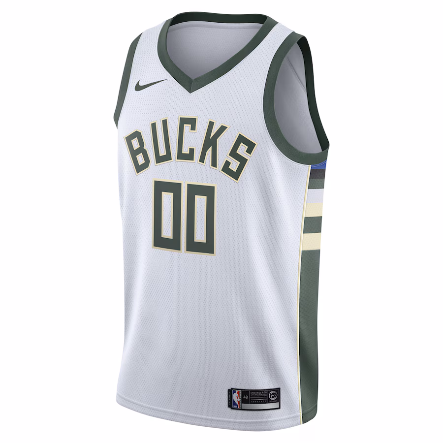 Milwaukee Bucks 2020/21 Swingman Custom Jersey - Association Edition - White