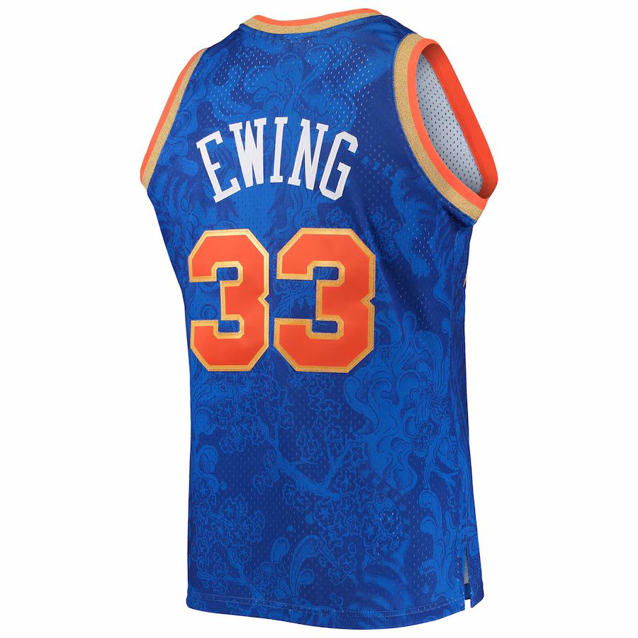 Patrick Ewing New York Knicks Mitchell & Ness Hardwood Classics 1991/92 Lunar New Year Jersey