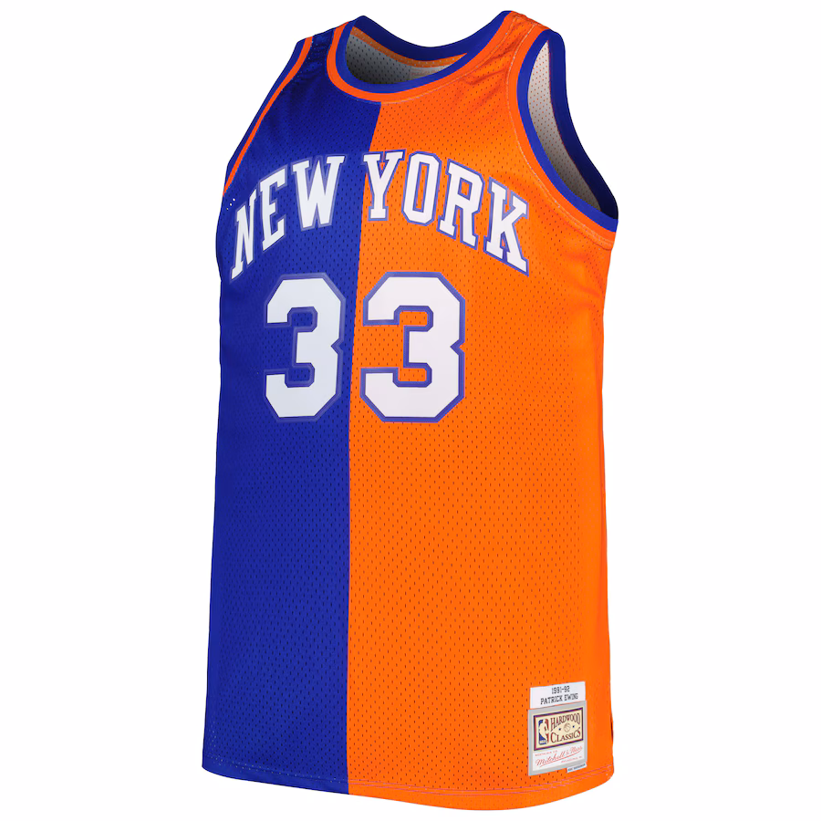 Patrick Ewing Knicks Mitchell & Ness Big & Tall 1991-92 HWC Swingman Jersey