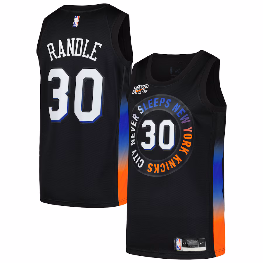 Maillot City Edition Swingman Nike New York Knicks Julius Randle