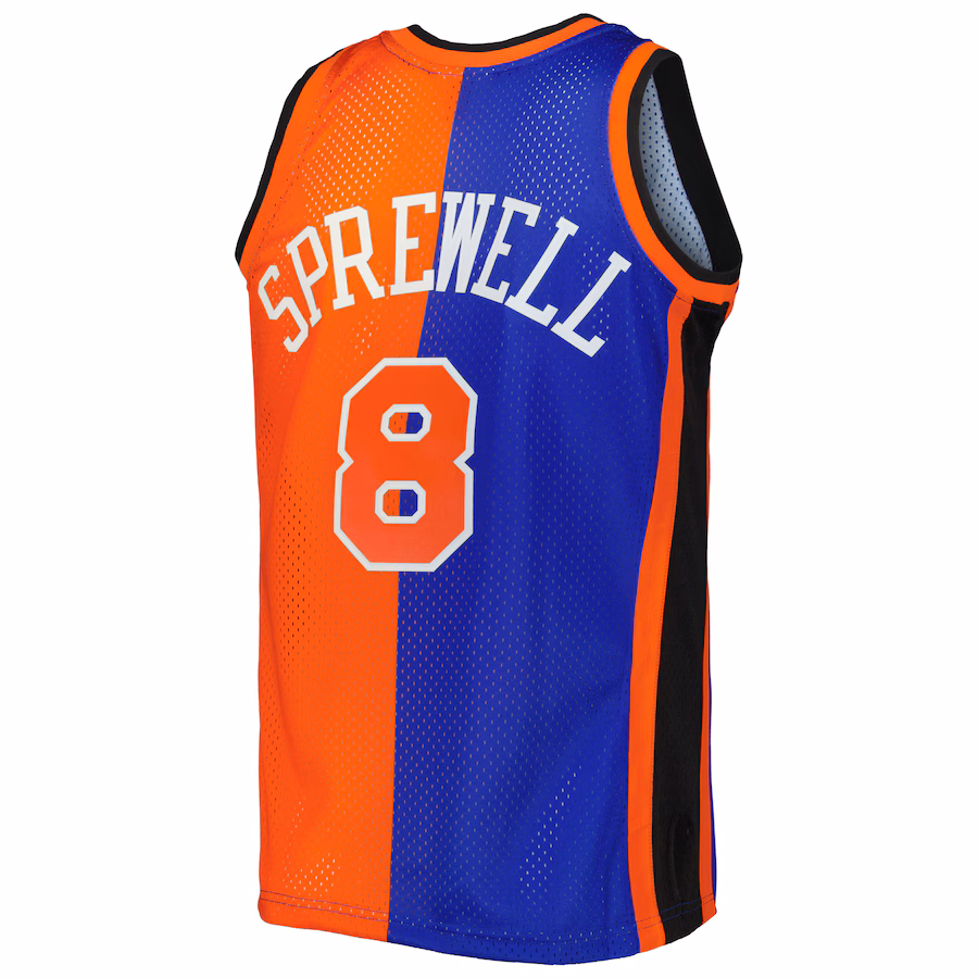 Mitchell & Ness Latrell Sprewell New York Knicks 1998/99 Hardwood Classics Jersey