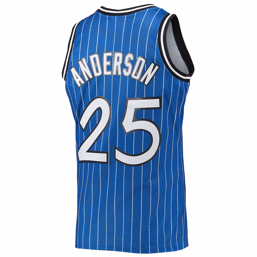 Nick Anderson, Orlando Magic Mitchell & Ness 1994/95 Classic Edition Swingman Jersey - Blue