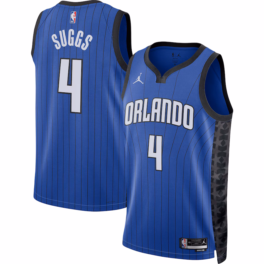Jalen Suggs, Orlando Magic Jordan Brand Unisex Swingman Jersey - Statement Edition - Blue