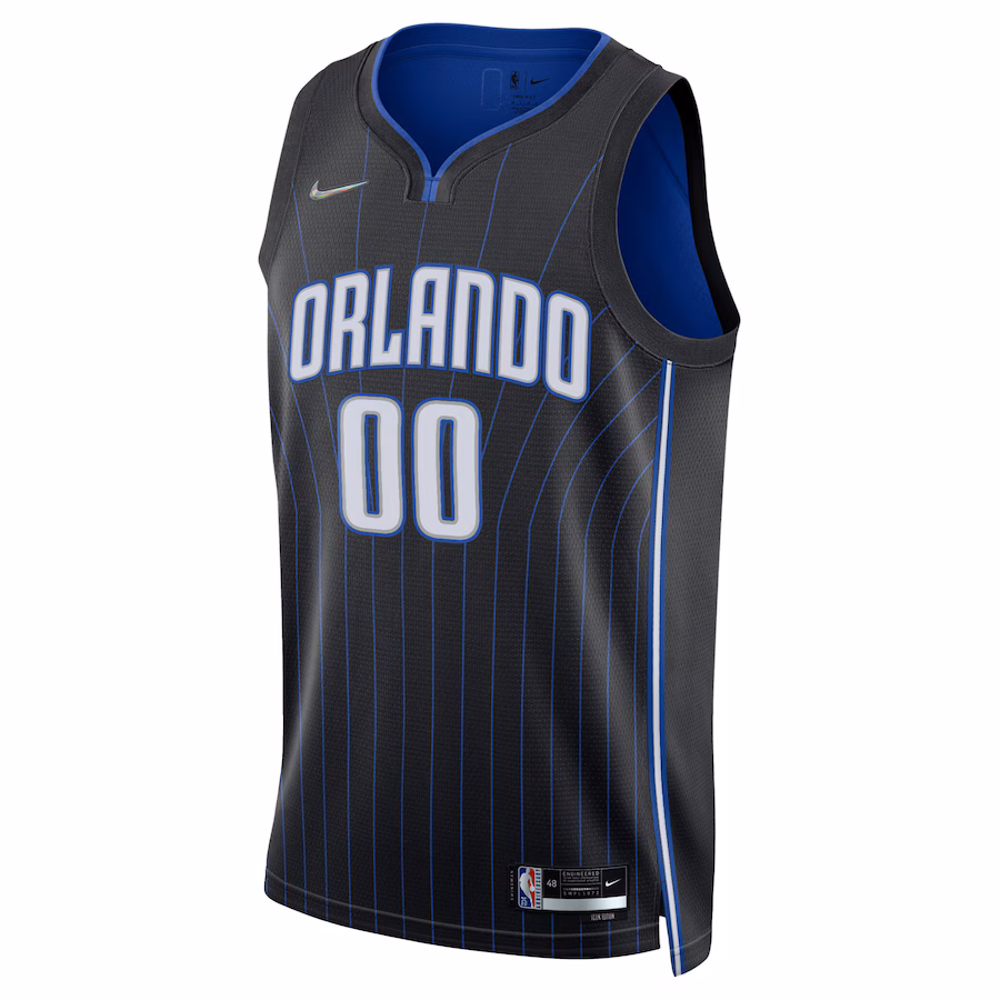 Orlando Magic 2021/22 Diamond Swingman Customized Jersey - Icon Edition - Black