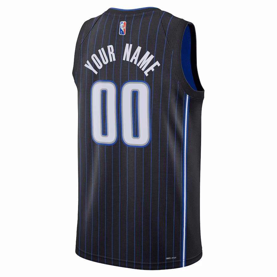 Orlando Magic 2021/22 Diamond Swingman Customized Jersey - Icon Edition - Black