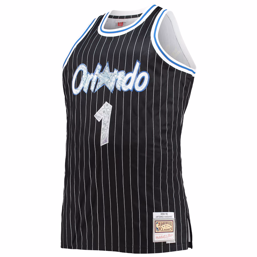 Maglia Penny Hardaway Orlando Magic Mitchell & Ness Big & Tall 1994/95 75° Anniversario NBA Diamond