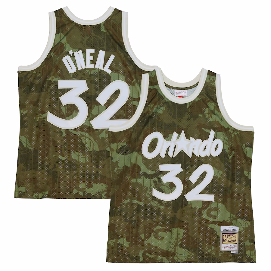 Shaquille O’Neal Orlando Magic Mitchell & Ness Hardwood Classics 1994/95 Ghost Green Swingman Trikot