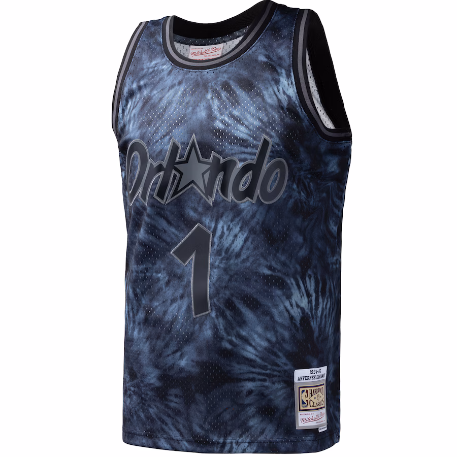 Camiseta Penny Hardaway Orlando Magic Mitchell & Ness Hardwood Classics 1984/85 Tie-Dye Swingman