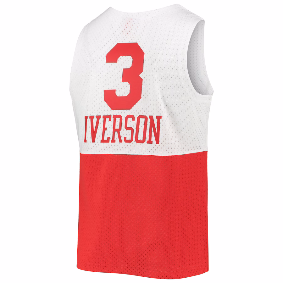 Allen Iverson Philadelphia 76ers Mitchell & Ness Camiseta Swingman de la Edición Clásica 2003/2004 - Blanco