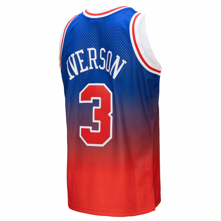 Camiseta Swingman clásica Mitchell & Ness Philadelphia 76ers Allen Iverson 1996/97