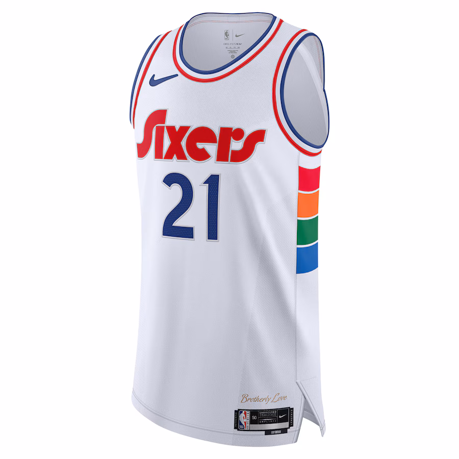 Camiseta Joel Embiid 76ers City Edition 2024-25