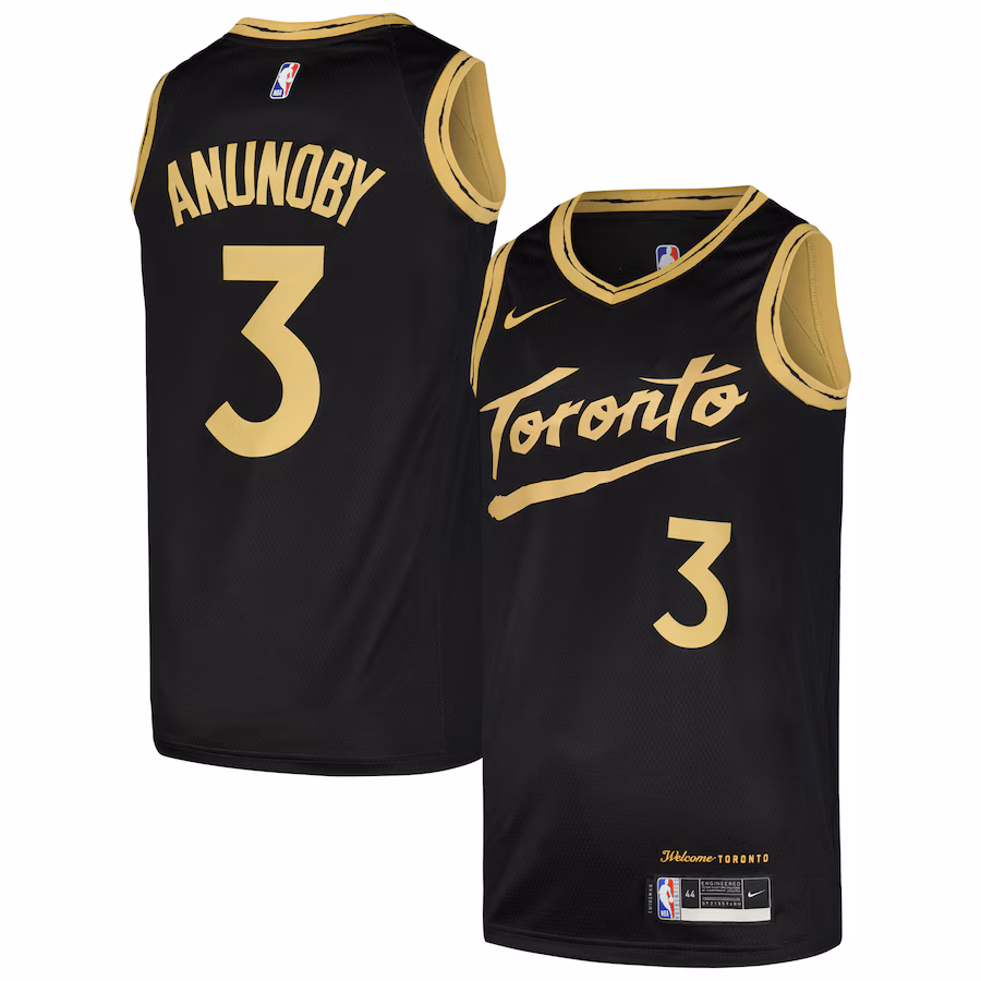 OG Anunoby Toronto Raptors Nike City Edition Swingman Jersey