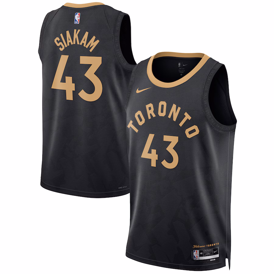 Pascal Siakam Toronto Raptors 2022/23 City Edition Swingman Jersey