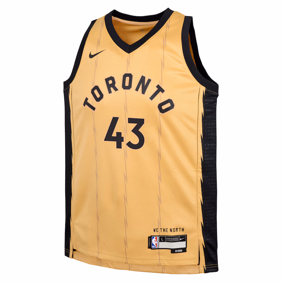 Pascal Siakam Toronto Raptors City Edition Trikot - Nike Swingman