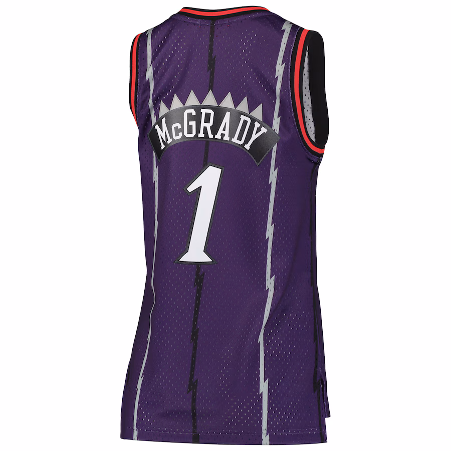 Camiseta de Mujer Tracy McGrady Toronto Raptors 1998/99 Mitchell & Ness HWC