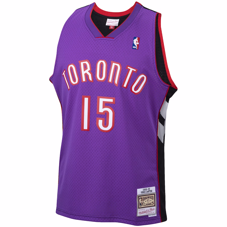 Canotta Basket Vince Carter Toronto Raptors 1999/00 Mitchell & Ness Swingman Retro