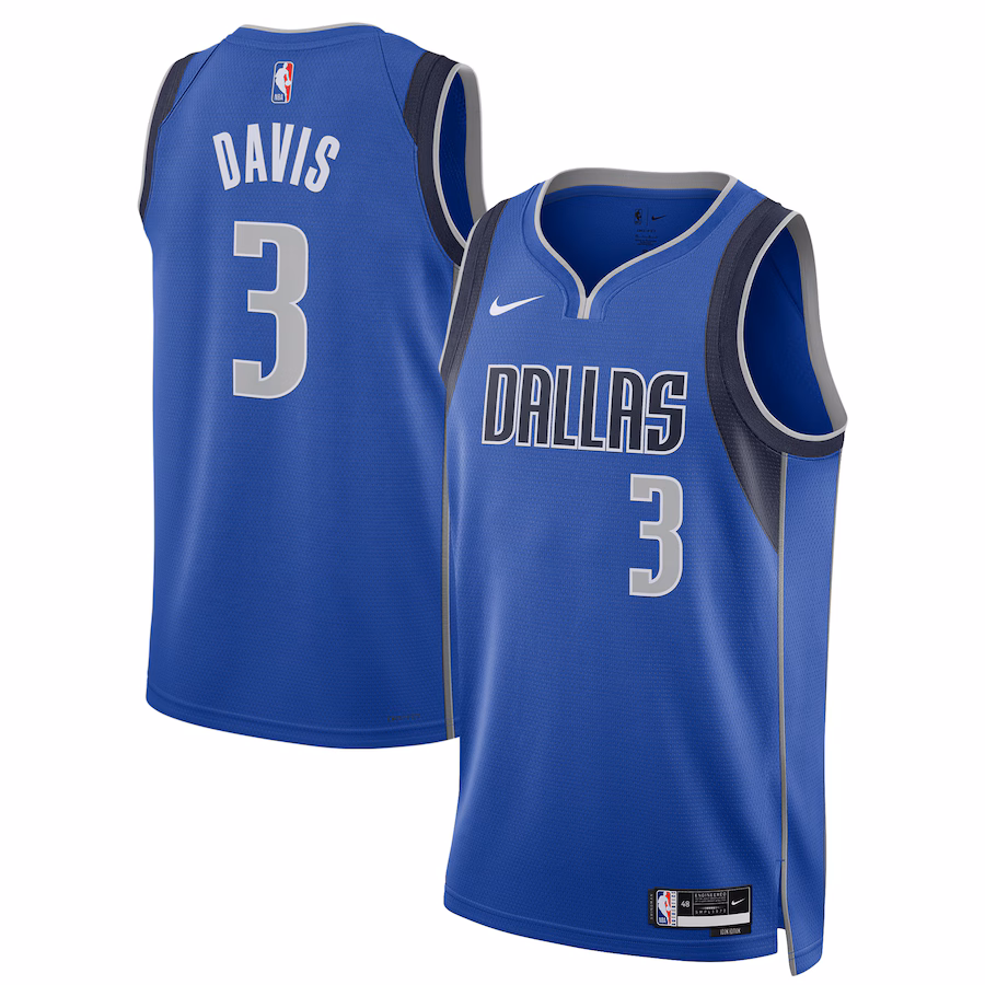 Anthony Davis Dallas Mavericks Icon Edition Blue