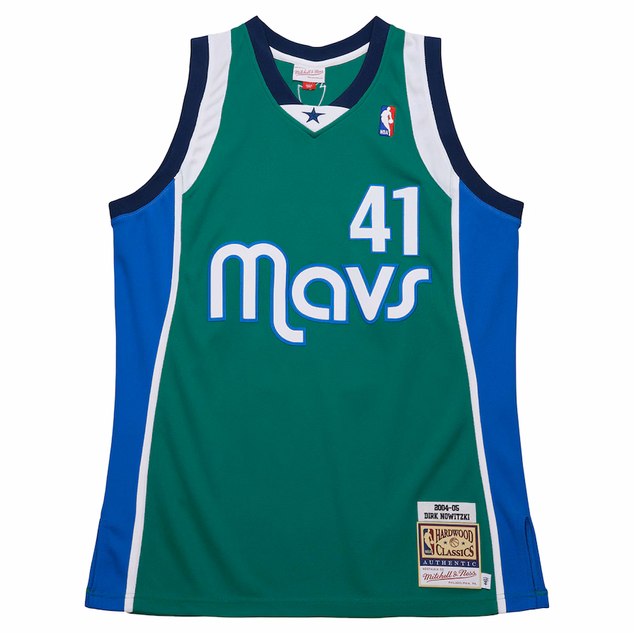 Dirk Nowitzki Dallas Mavericks 2004/05 Green