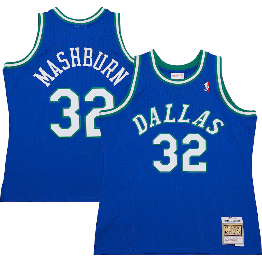 Jamal Mashburn, Dallas Mavericks, 1993/94, Blue