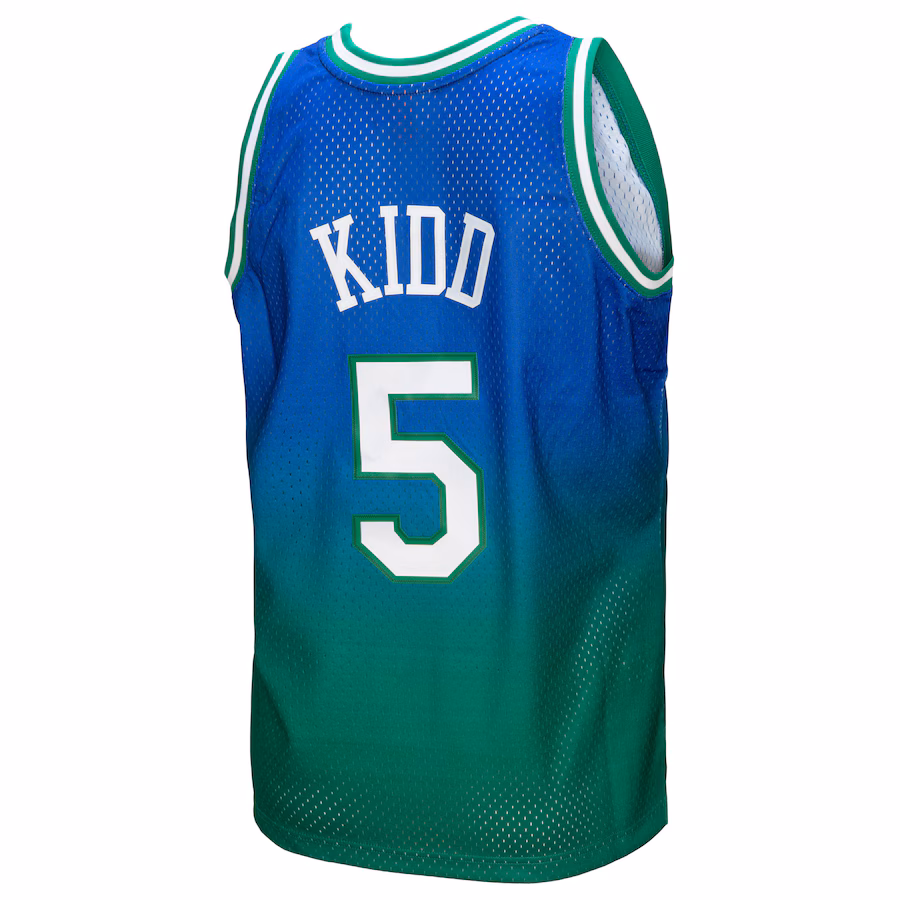 Jason Kidd, Dallas Mavericks, 1994/96, Blue/Green