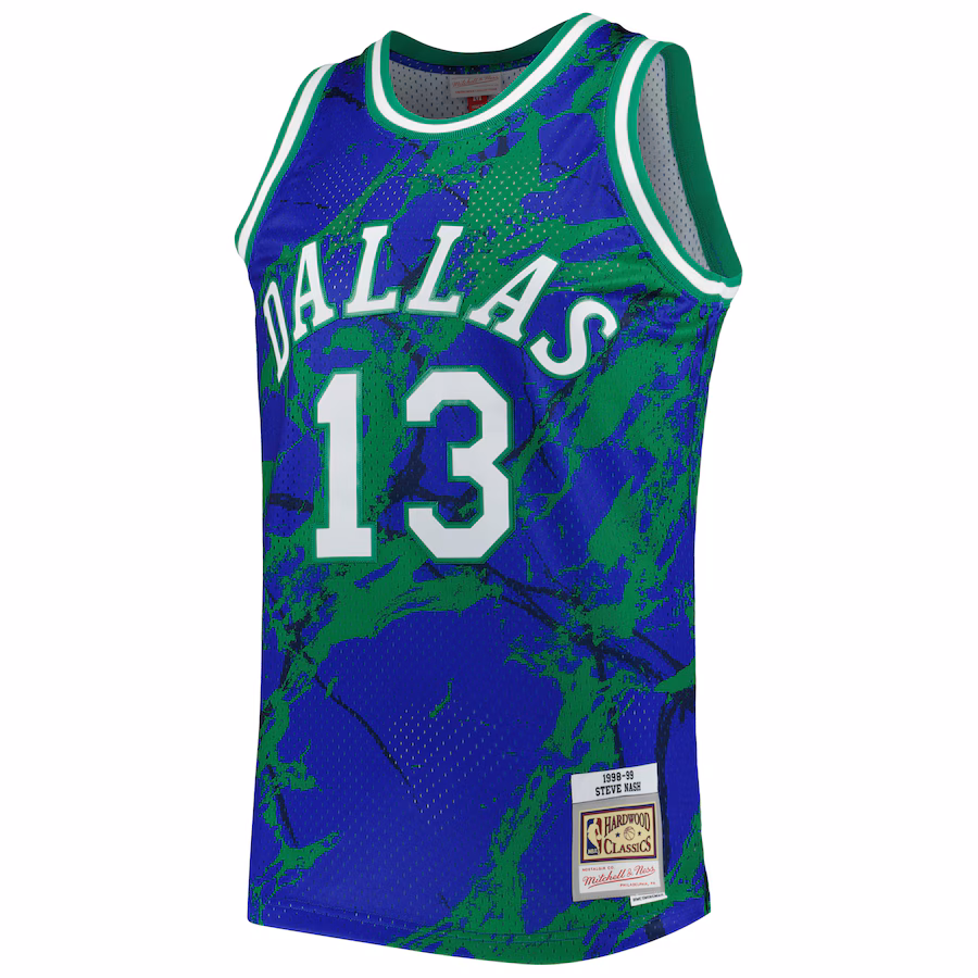Steve Nash, Dallas Mavericks, 1998/99 Classic Marble, Blue