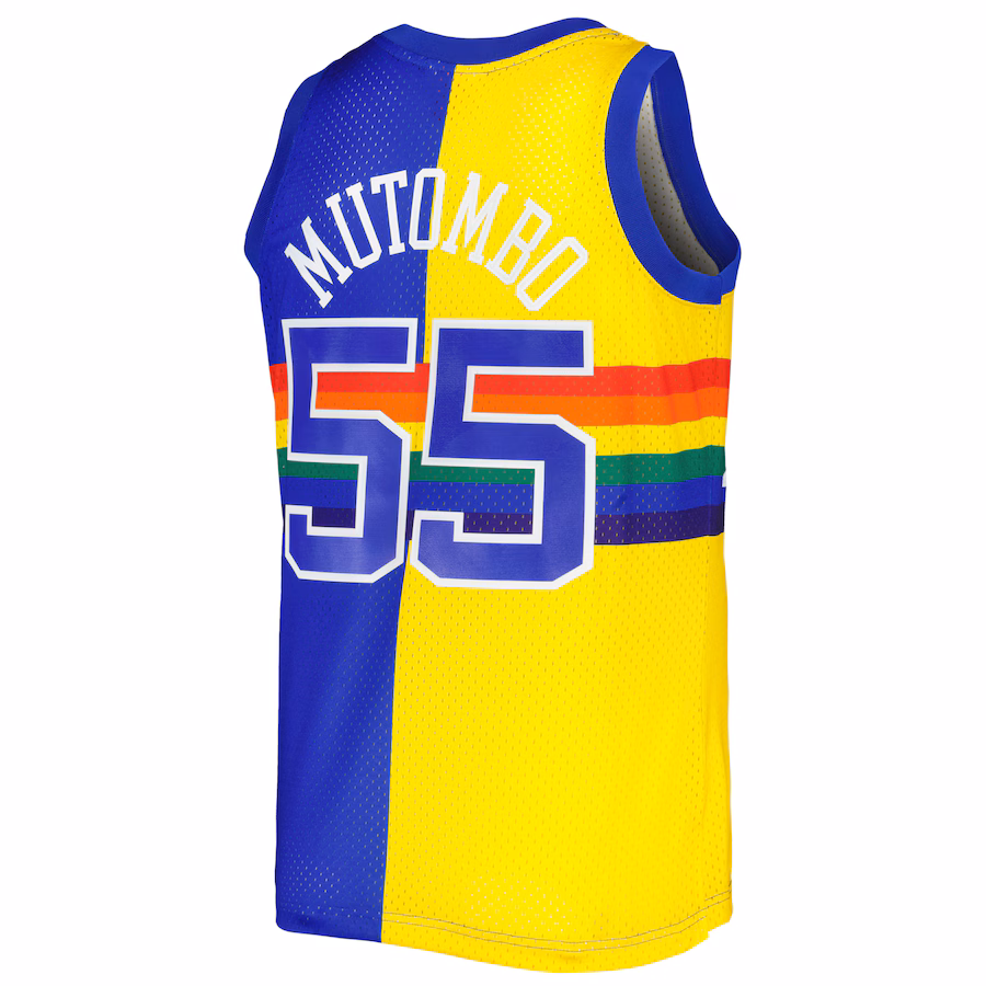 Dikembe Mutombo Denver Nuggets 1991/92, Royal Blue