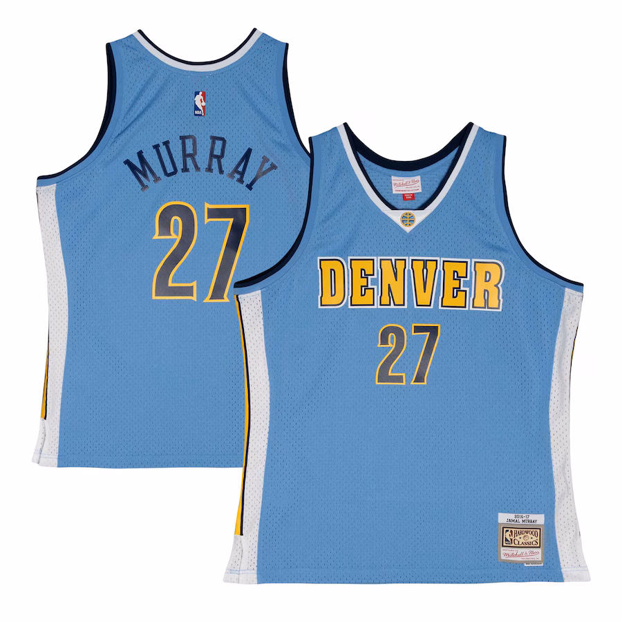 Jamal Murray Denver Nuggets 2016/17 Retro Blue Jersey