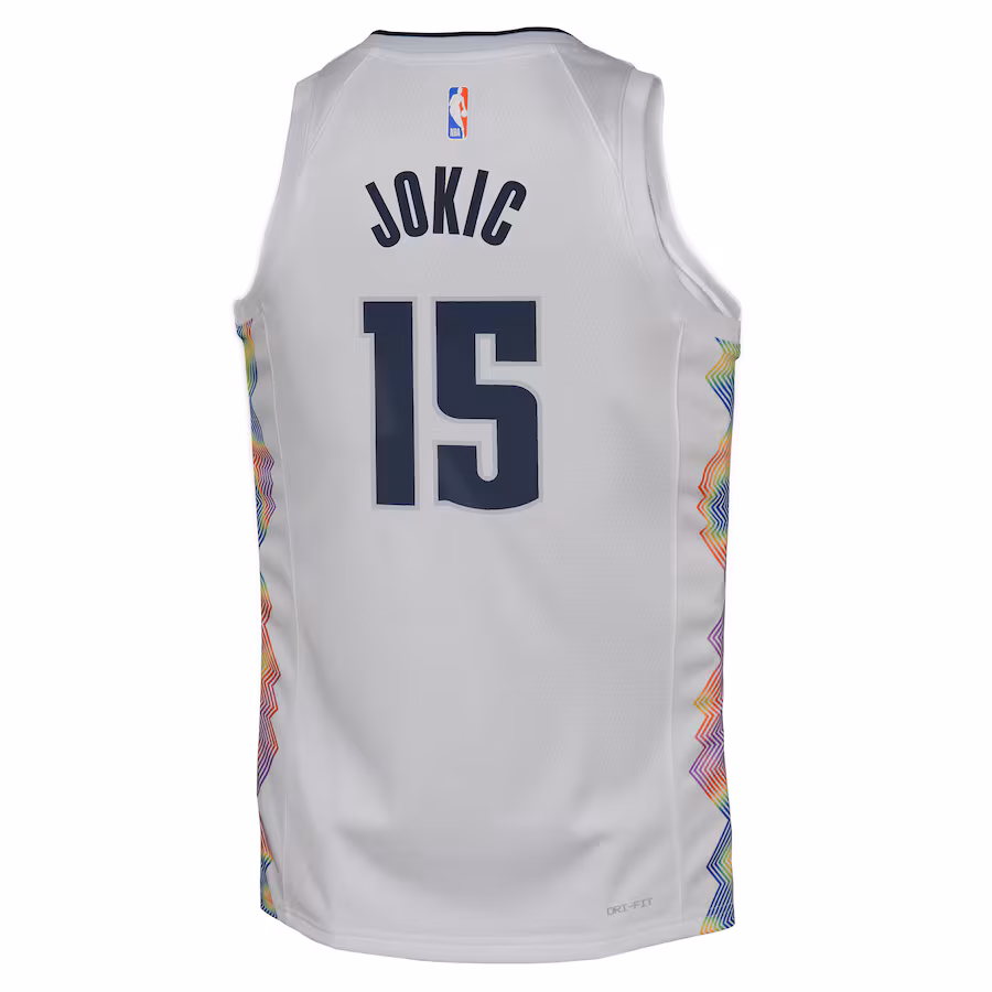 Nikola Jokic, Denver Nuggets, 2024/25 City Edition, White